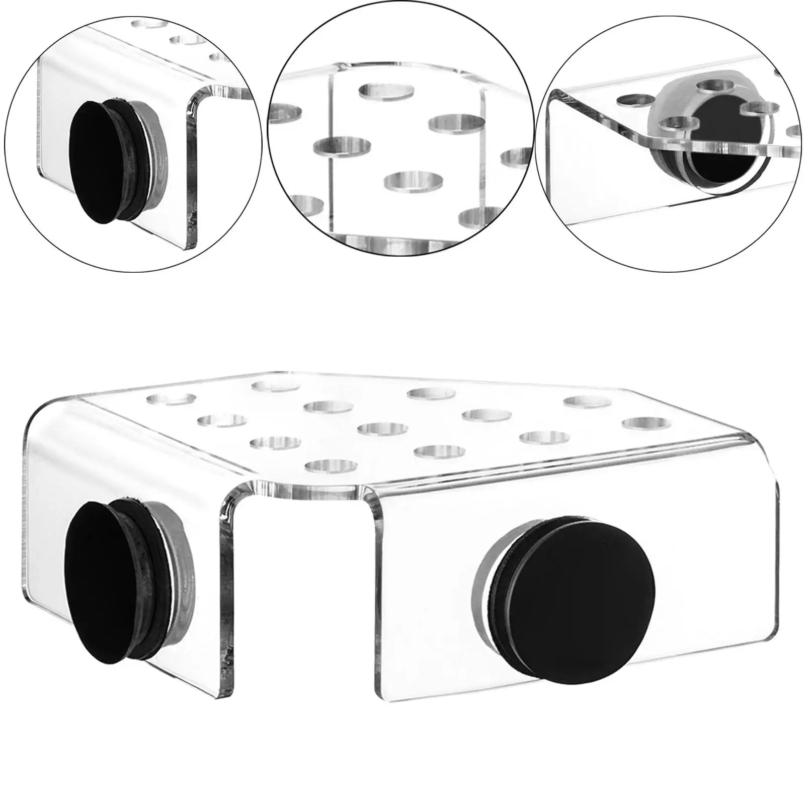 Aquarium Clear Acrylic Frag Seawater Fish Tank Accessories Shelf Transparent Support Coral Frag Rack Acrylic Coral Bracket