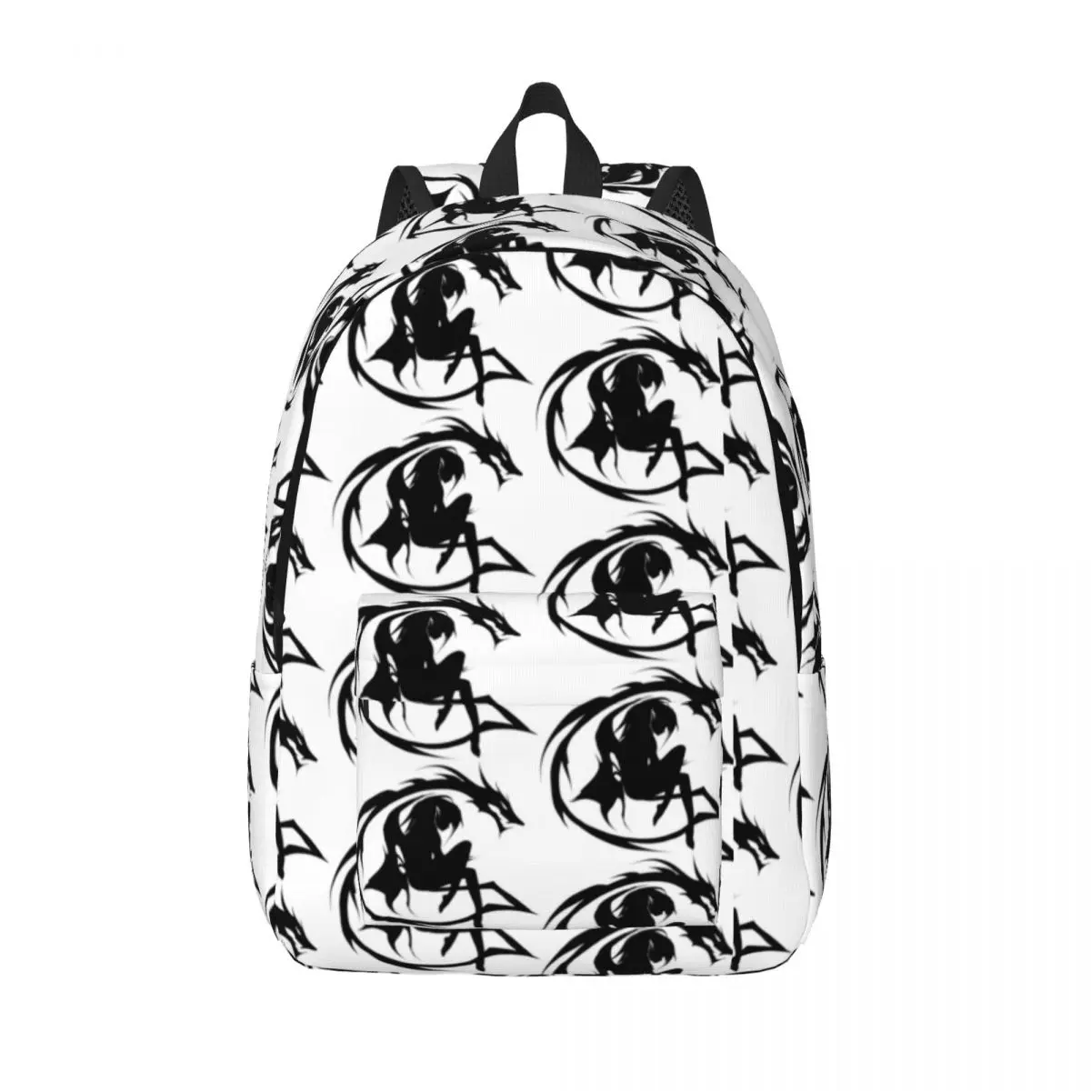 G-grimes Logo New Black On White For Girls Boys Large Capacity Student Backpack Lightweight waterproof Backpack  15.7in 17.7in