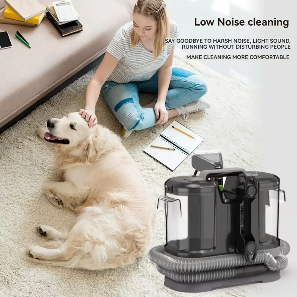 High Suction Cleaning Machine Curtain Carpet Sofa Water Spray Cleaning Brush Suction Machine