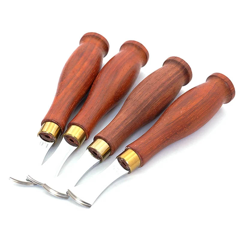 

MOPHE-DIY Leather Craft Wire Feeder Slotting Device Ebony Leather Edger For Edge Shallow Circular Pressure Side