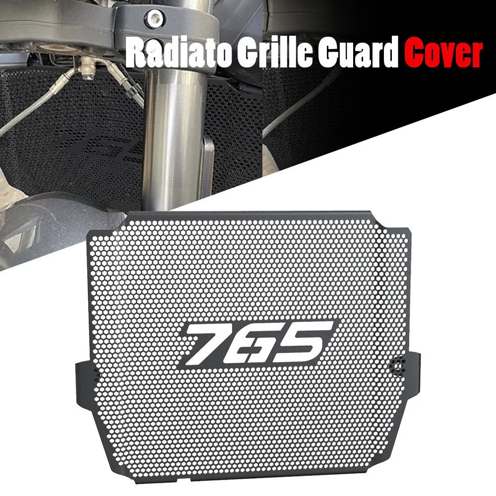 

Motorcycle Radiator Grille Grill Guard Cover Protector For Street Triple StreetTriple 765 R RS Moto2 Edition 2022 2023 2024 2025
