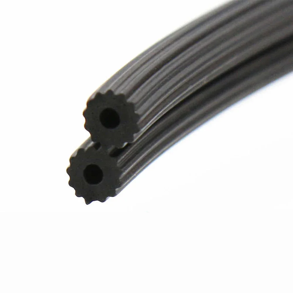 Dia3.5-6.5mm PVC Rubber Window Sealing Strip Screen Door Mesh Cloth Glue Tape Fixed Accessories Wind Anti-mosquito Seal Hardware