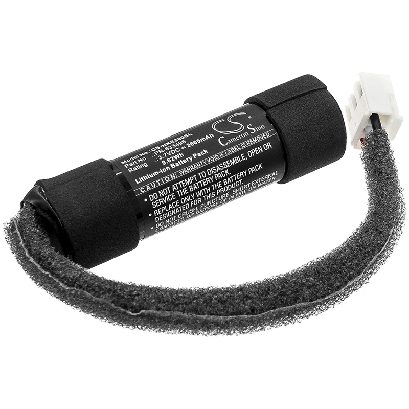 Li-ion Speaker Battery for Harman/Kardon, 3.7V, 2600mAh, Compatible Models:  Onyx studio 3