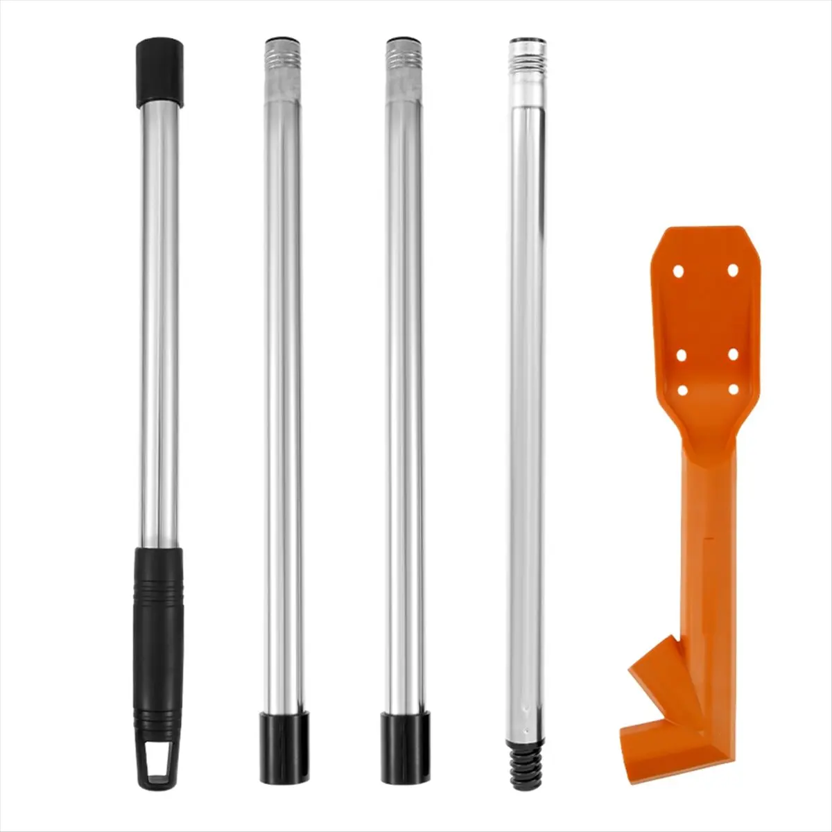 HOME USE-A Pipe Cleaners Tool with Long Handle Drain Unclogger Ergonomic Roofing Leaf Shovel for Home Street Garden Leaf
