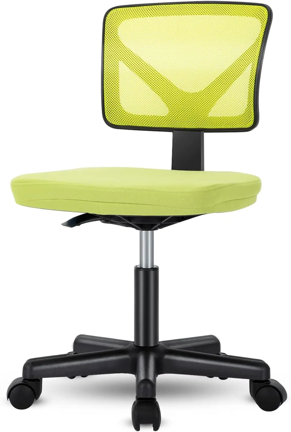 

Office Computer Desk Chair, Ergonomic Low-Back Mesh Rolling Work Swivel Chairs with Wheels, Armless Comfortable Seat Lumbar