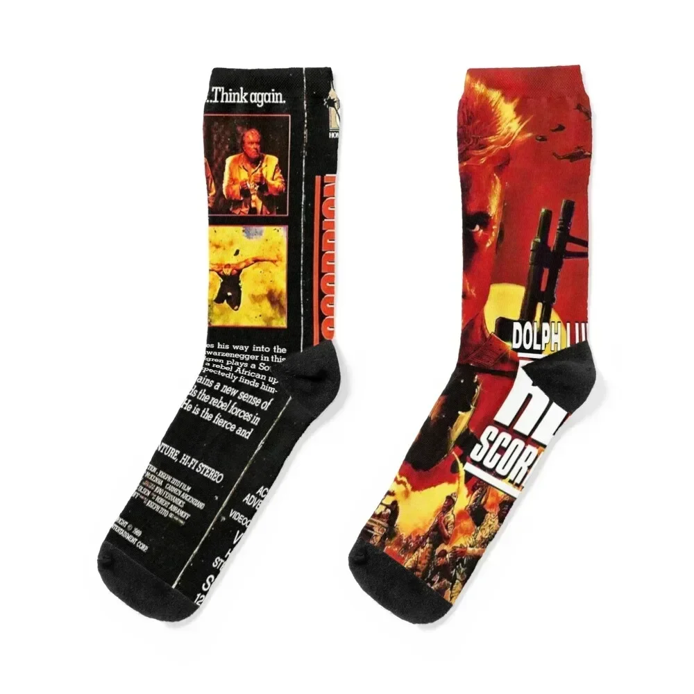 

Red Scorpion VHS Socks bright garter cycling hiking Ladies Socks Men's