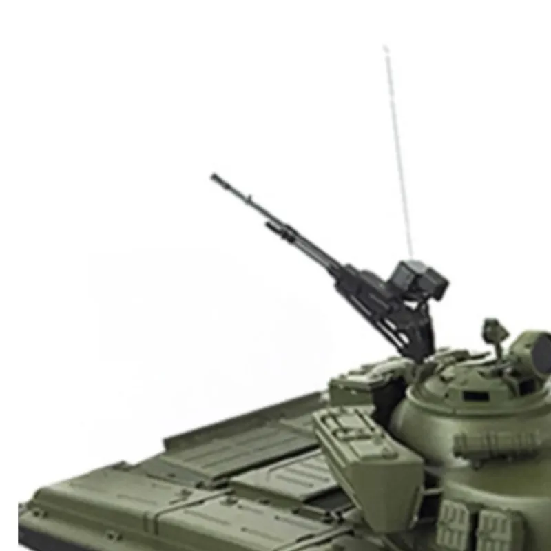 HENG LONG 1/16 الاتحاد السوفياتي T72 TK-7.1 دبابة مع جهاز للتحكم عن بُعد 3939 مع عجلة مسارات الهيكل المعدني 360 °   برج BB علبة التروس بالأشعة تحت الحمراء RC بانزر