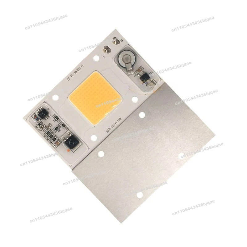 

AC220V Полный спектр COB Интегрированный 95% CRI RA Светодиодный источник света с высоким дисплеем 50 Вт Белый свет для роста растений
