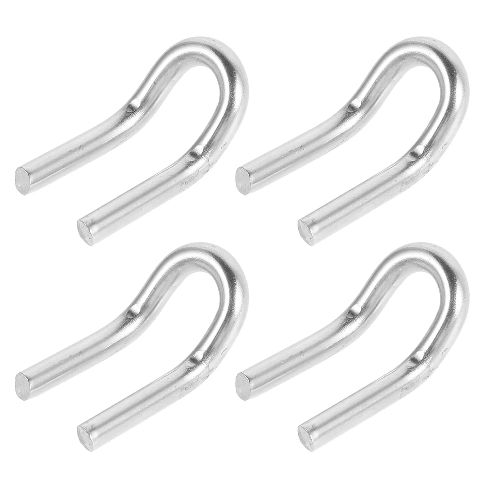 

4pcs Exhaust Pipe Spring Hook Stainless Steel U-Shaped For Motorcycle Exhaust Modification Replacement Loop Tabs Durable