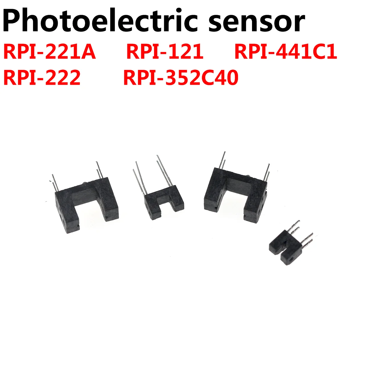 5PCS RPI-221A RPI-121 RPI-441C1 RPI-222 RPI-352C40 Photoelectric sensor receiving and transmitting switch