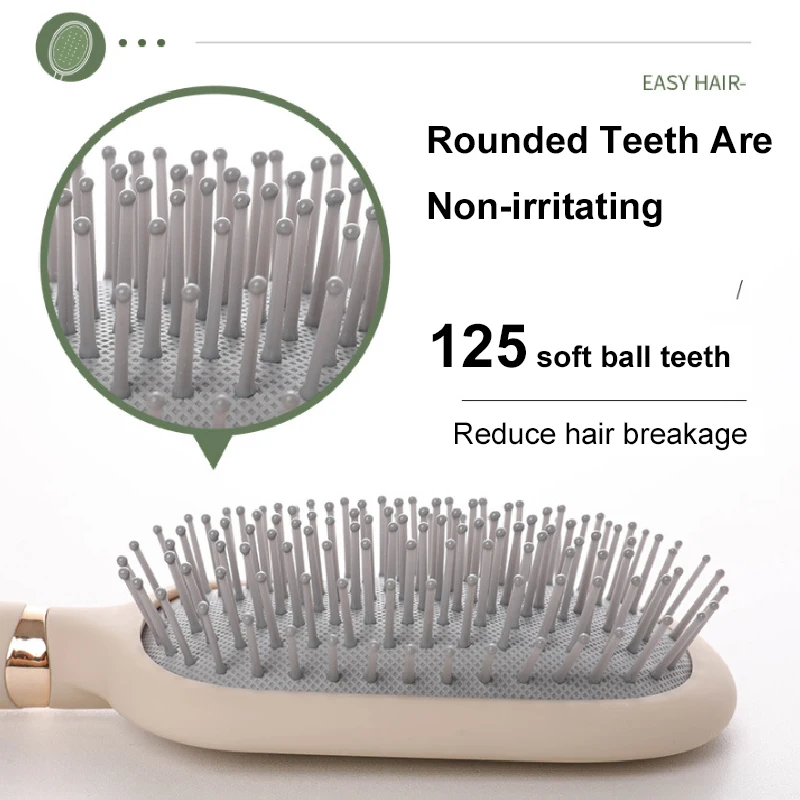 Air Bag spazzola per capelli antistatica pettine per massaggio del cuoio capelluto spazzola per capelli donna pettine per districare riccio bagnato strumenti per lo Styling del parrucchiere