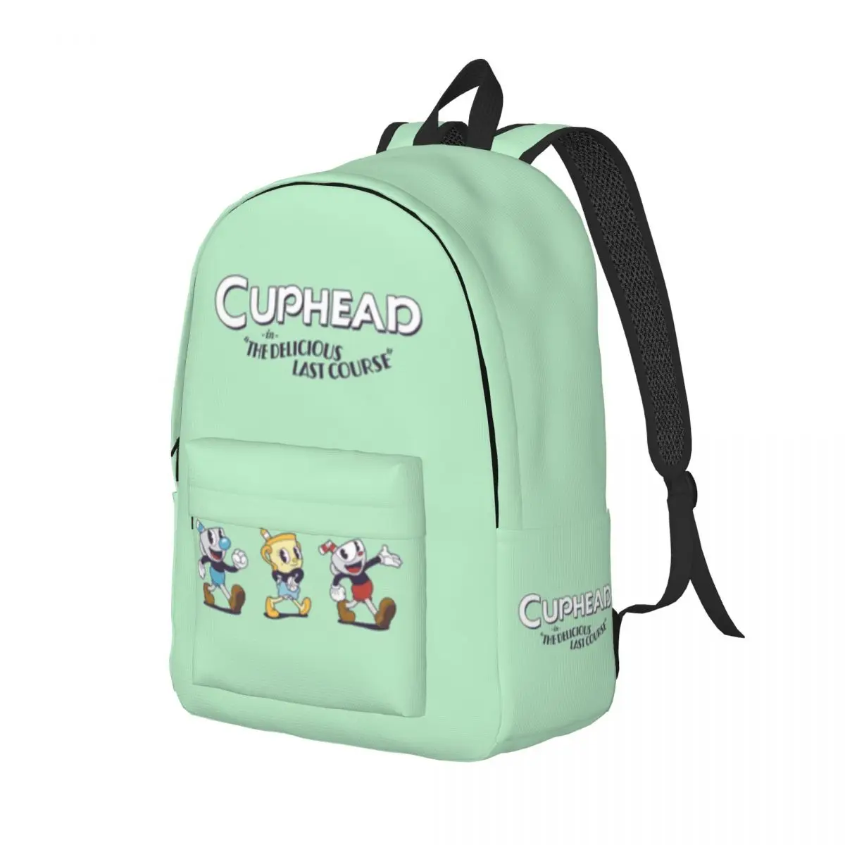 Cuphead Backpack for Men Women Fashion Student Business Daypack College Shoulder Bag