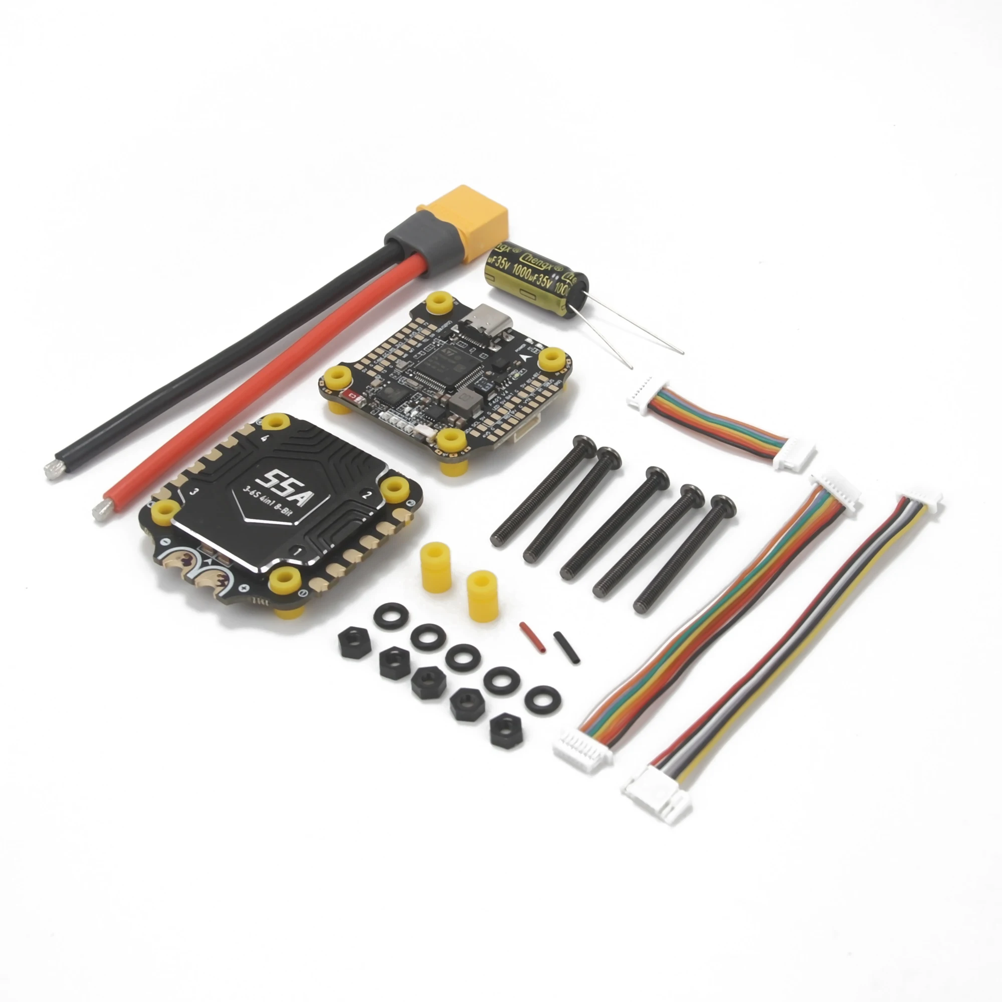 NEW F405 V4 Stack BLS 55/60A 4-in-1 ESC&FC 30X30 INAV Betaflight Configure Bluetooth 3-6S RC FPV 5-8 Inch Frame Drone DIY Parts
