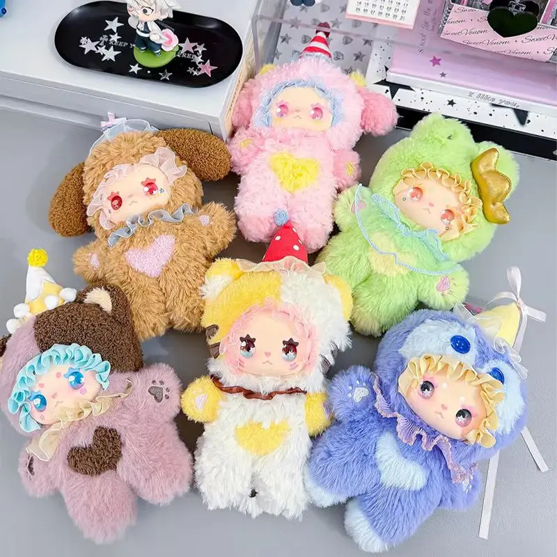 جميل إيما نكهة تويست سلسلة صندوق أعمى لطيف إيما الفينيل أفخم صندوق الغموض Kawaii الأرنب أنيمي دمية مفاجأة حقيبة المعلقات اللعب #1