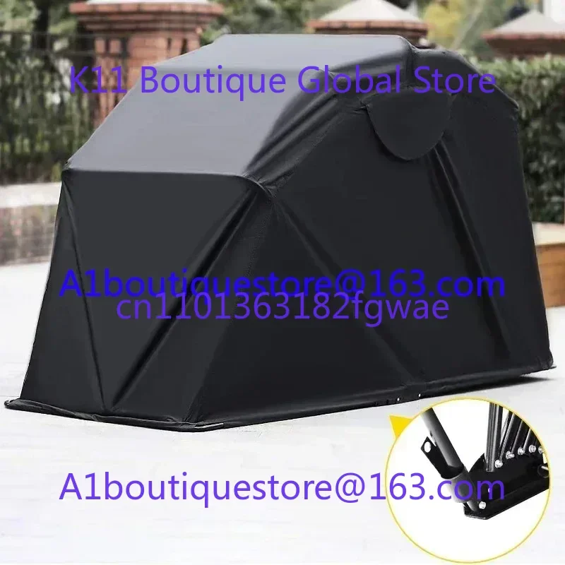 

Waterproof and Dustproof Easy-folding Garage Motorcycle Outdoor Activity Storage Shed Cover