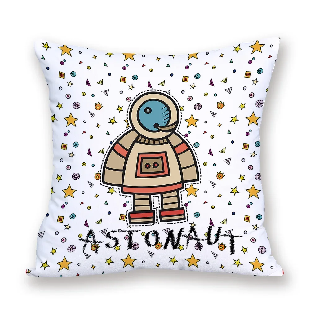 Space Pillow Home Pillow2019New Pillow Universe Sun Planet Pillow Cushion Covers Custom Decorative Pillow Cover Spaceship Cushio