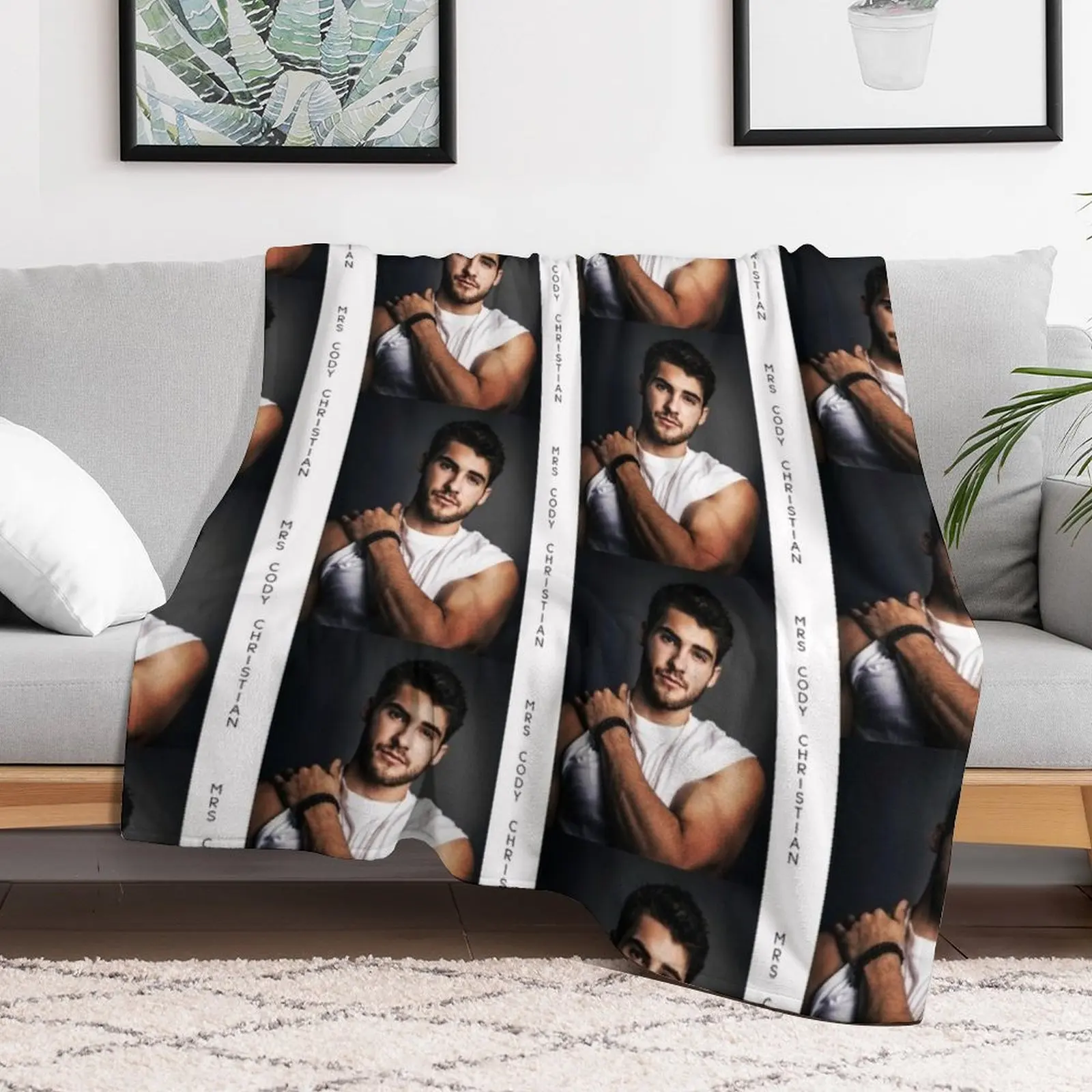 Cody christian ( waarom, waarom is waarom niet) Gooi deken Enkel Zomerbeddengoed Dekens voor bed Troosterdekens