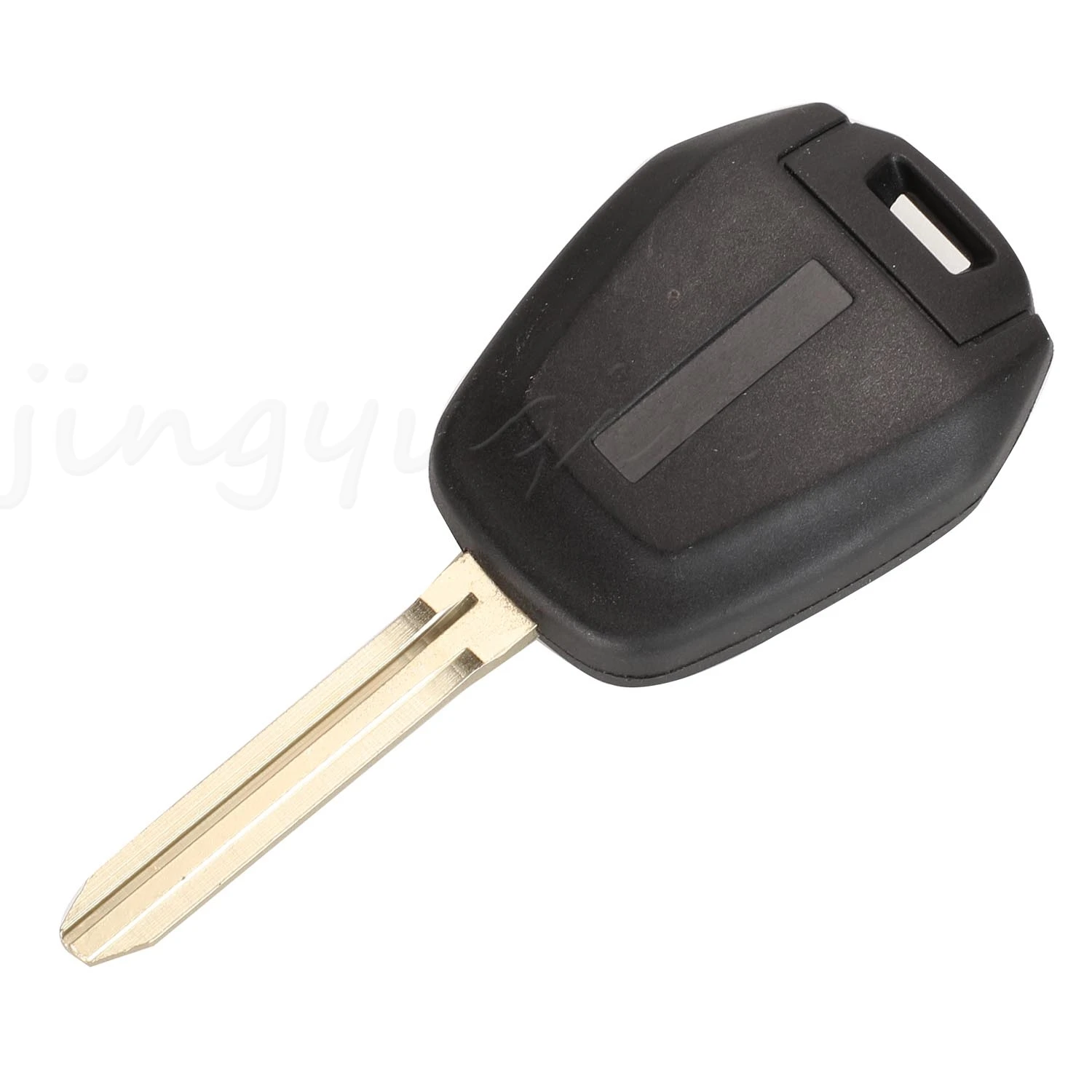 jingyuqin Ignition Key Shell Case 2 Buttons With Blade Fit For Isuzu D-max Replacement Auto Key Cover New Stlying