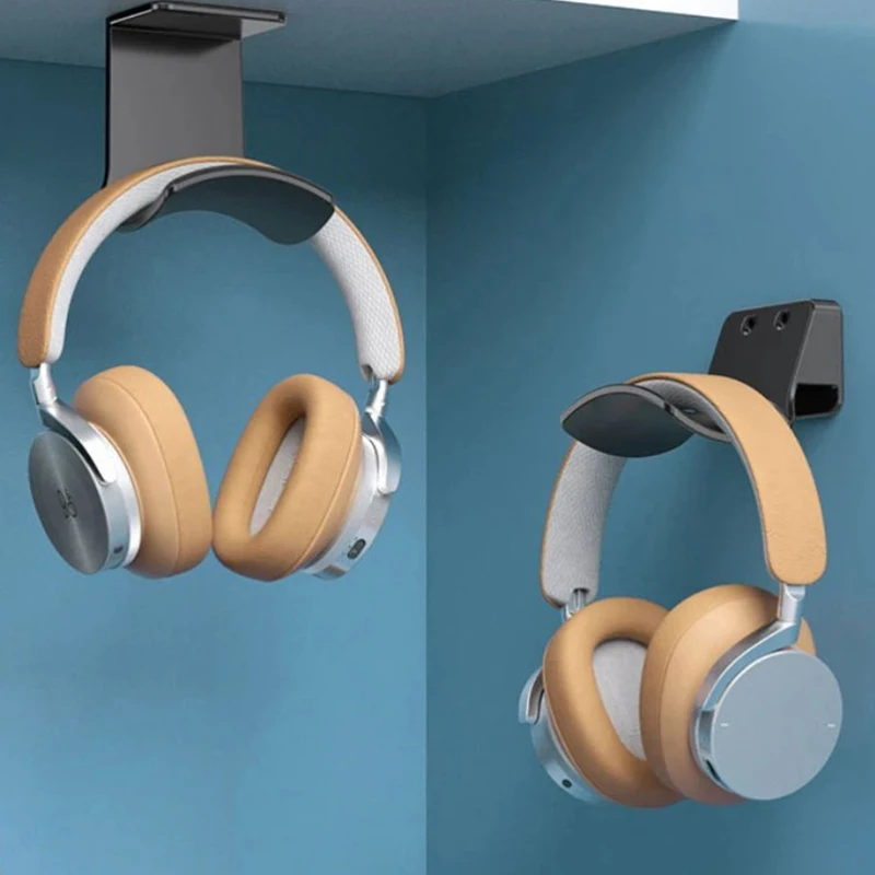 Headphone Storage Rack Hanging Type Home Office Storage Punch-free Installation Creative Head-mounted Bracket Space-saving