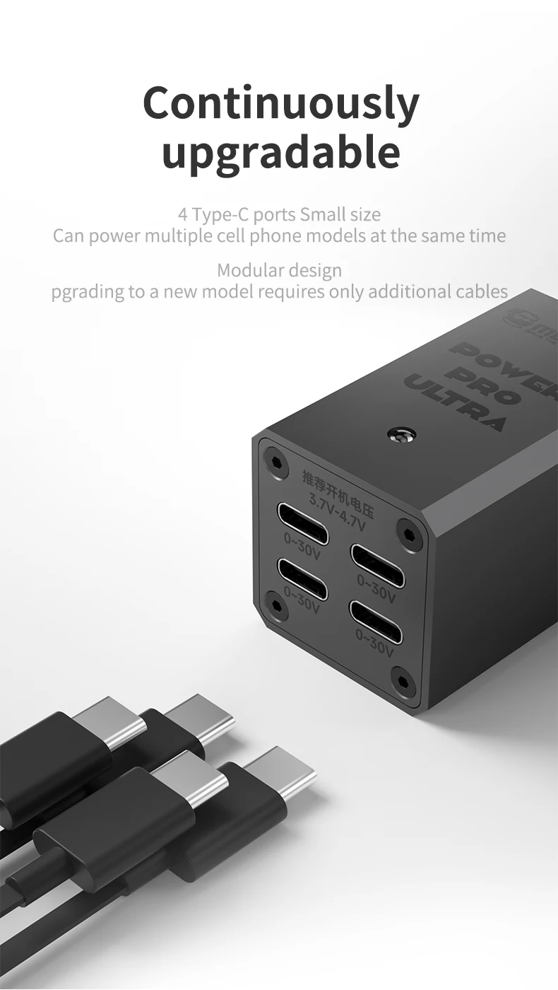 Mecânico Power Pro Ultra One Key Start Boot Line Bateria Fonte de alimentação gratuita Cabo de teste de reparo da placa-mãe para iPhone X-15 Pro Max