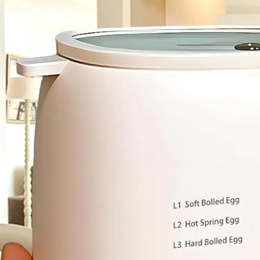 Quick Egg Cooker 6-in-1 Rapid Egg Boiler Cooker with Auto Shut-off Touch Screen Electric Egg Maker Food Grade Bpa Free Kitchen