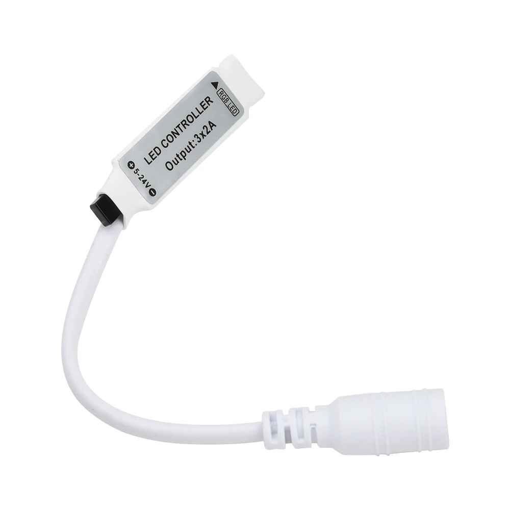 LED RGB  Switch Controller Mini 44 Keys USB Connector IR Remote Control Dimmer for 5050 2835 RGB LED Strip Light TV Backlight