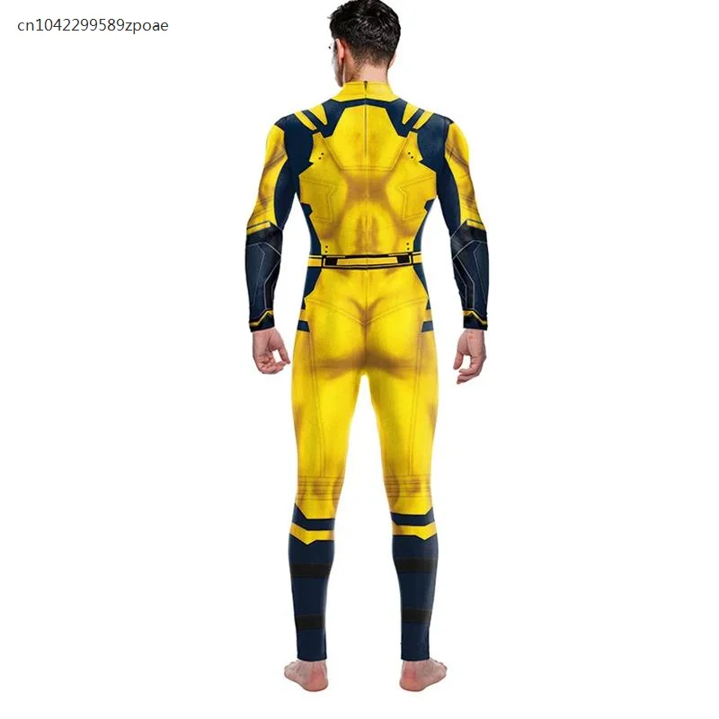 Cosplay de super-heróis para homens, roupa Rave, macacão Halloween, festa de performance, bodysuits extravagantes Zentai, XXL