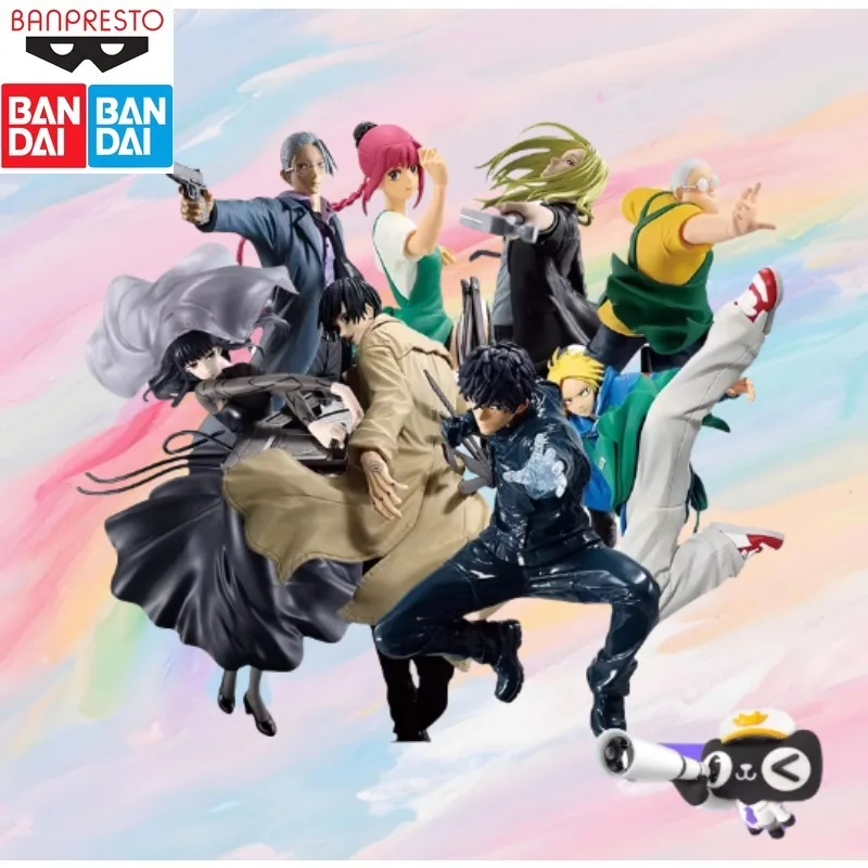 

In Stock BANDAI Original VIBRATION STARS Sakamoto Daily Famous Battle Scene Can Use The Figure Model To Collect Holiday Gifts