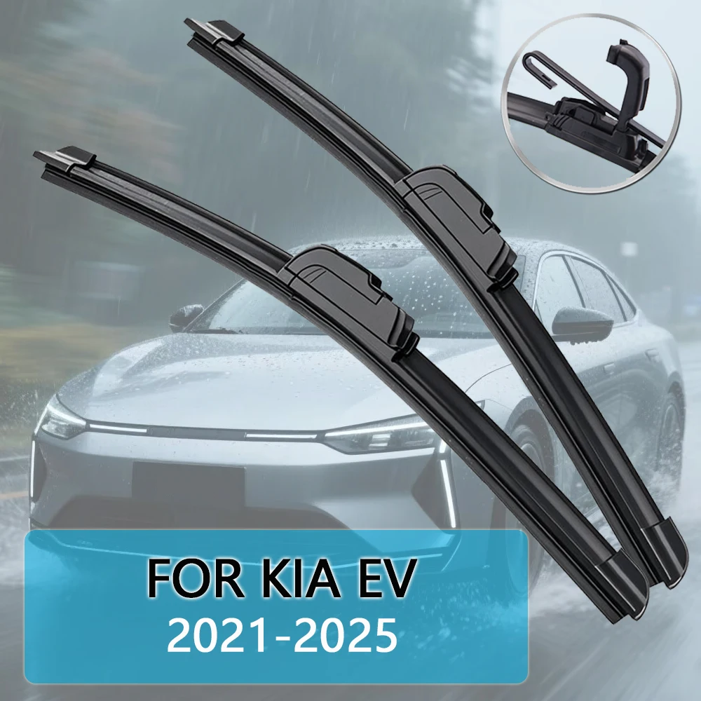 

For KIA EV (5 6 9) CT CV MV 2021-2025 Car Wiper Blade Front Wipers Fit U Hook Arm Windscreen Auto Wiper Blades
