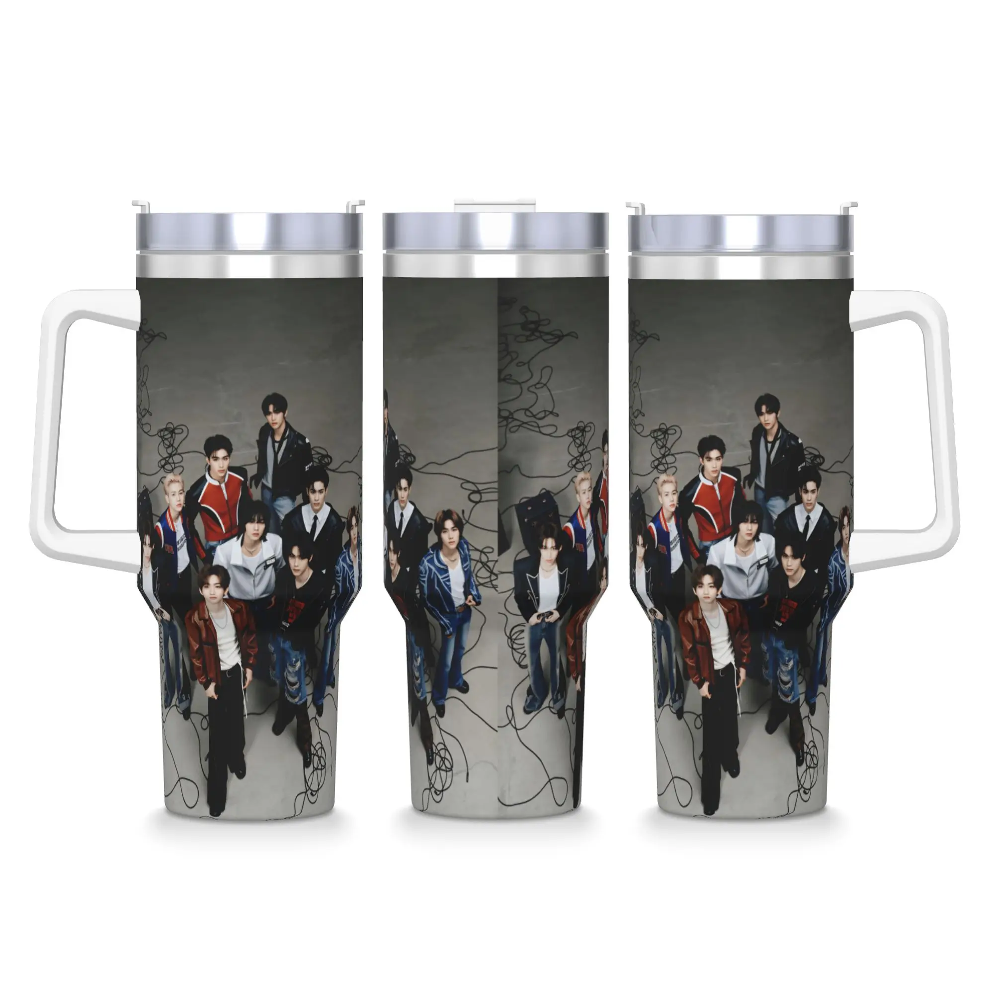 ALD1 A-ALPHA DRIVE ONE Stainless Steel Tumbler  Travel Car Mugs Large Capacity Thermal Cups  Cold Drink Milk Tea Water Bottle