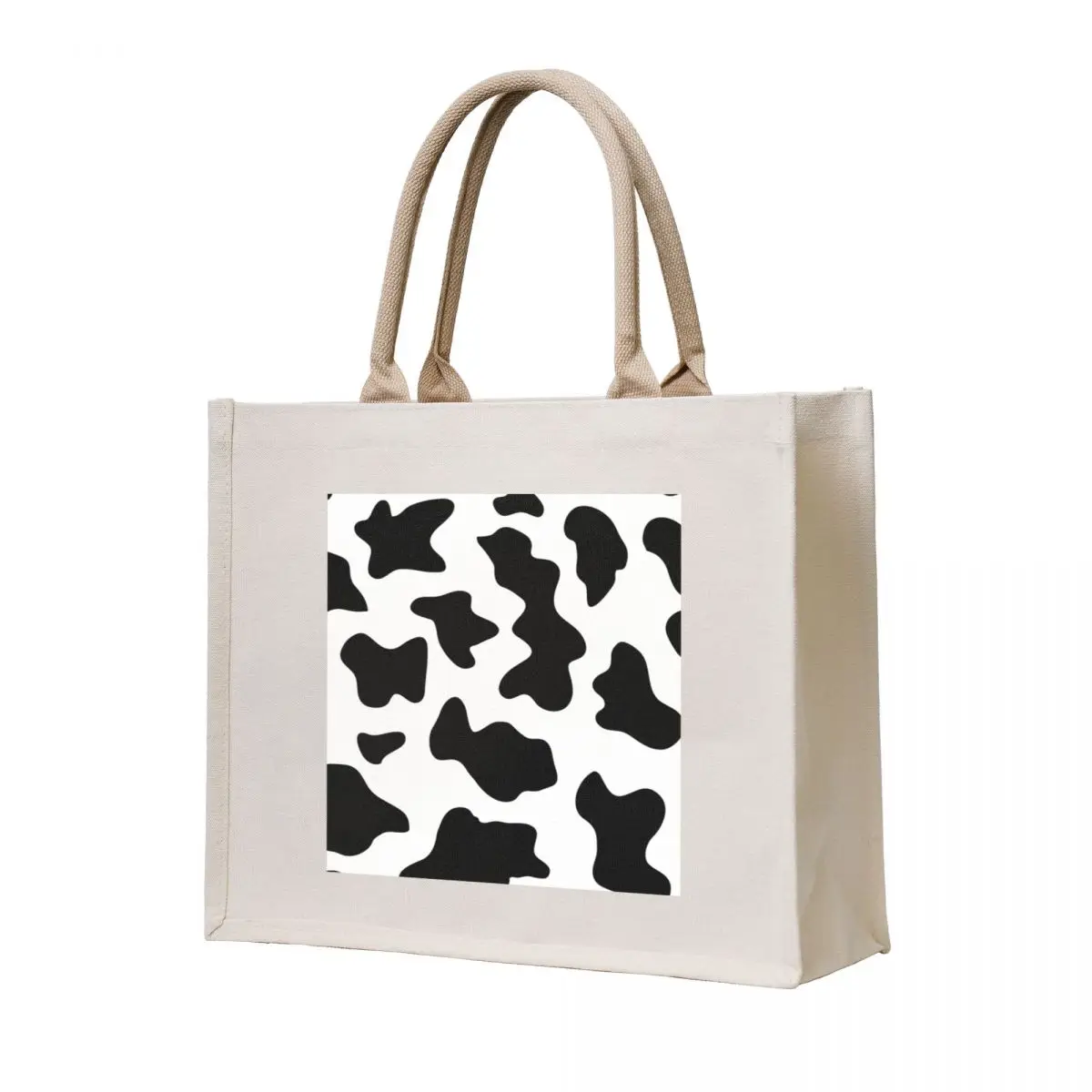 

Cow Print Tote Bag bag for beach cute tote bag shopping logo
