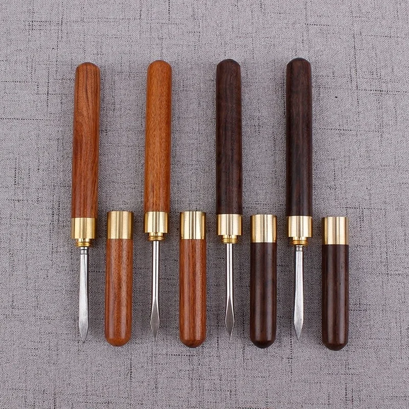 1PC Sandalwood Tea Knife Needle Wood HandleTea  Breaking Prying Conecake Tea Ceremony Set  Professional AccessorieTool