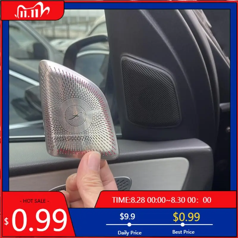 

Interior Stickers For Mercedes-Benz new W167 GLE350 450 X167 GLS400 450 V167 modified A-pillar tweeter cover 2020+