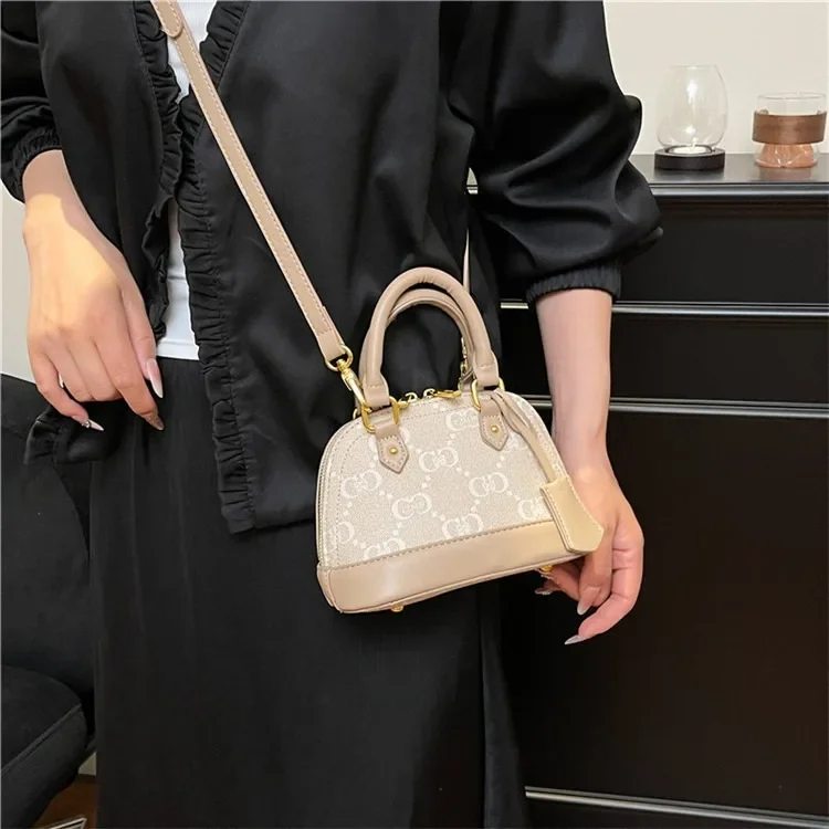 

2025 New Niche Women's Shell Bag - Retro Trend Fashion Versatile High Sense Portable Commuter Casual Shoulder Crossbody