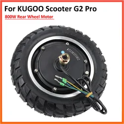 48V 800W Rear Wheel Motor for KUGOO G2 Pro Electric Scooter 10 Inch Engine Assembly With 10×2.75-6.5 Inflatable Tire Spare Part