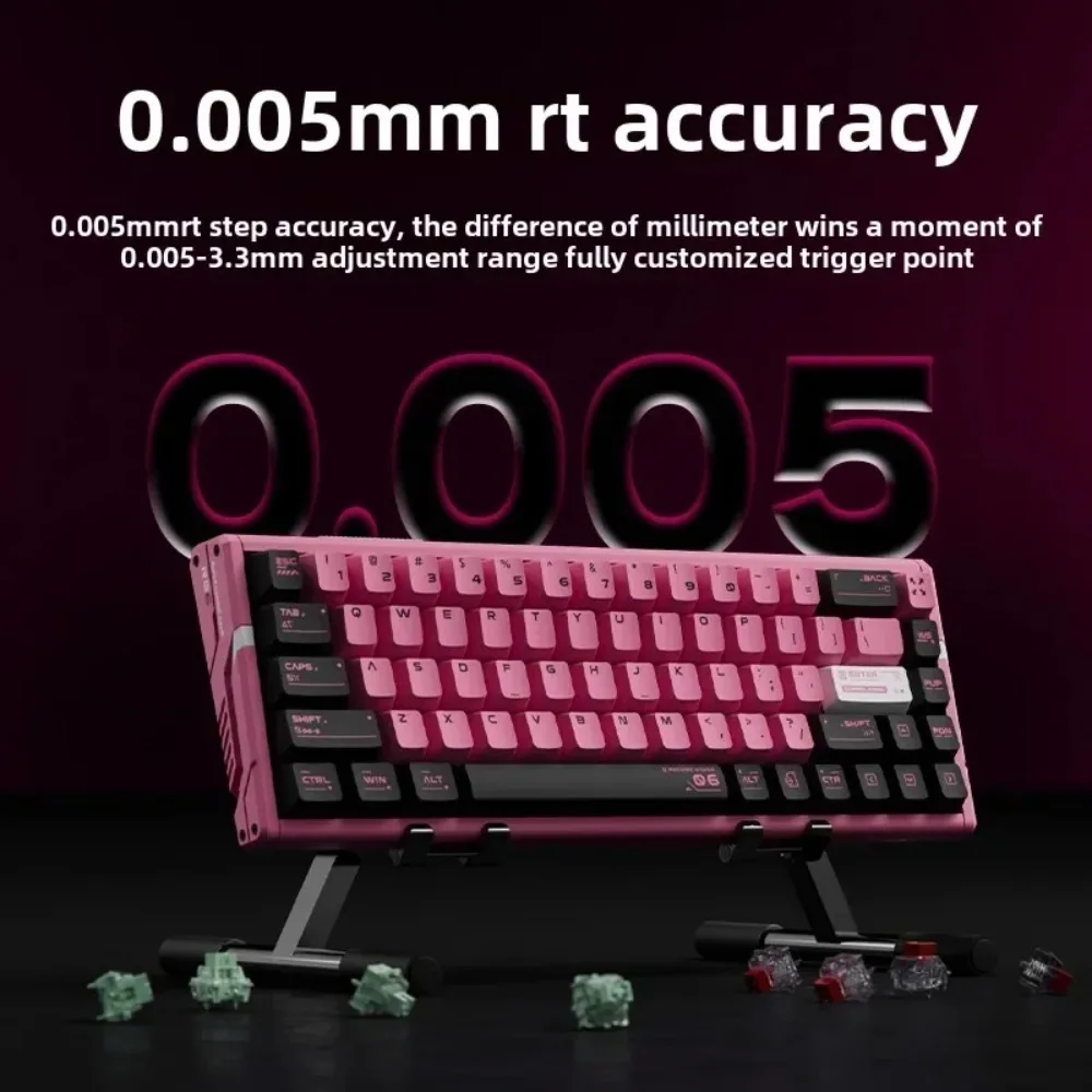 ATK RS6 Magnetic Keyboard 8K low latency Wired Esports Gamer Keyboards Aluminum Alloy Custom Hot Swap 0.001RT Gaming Accessories