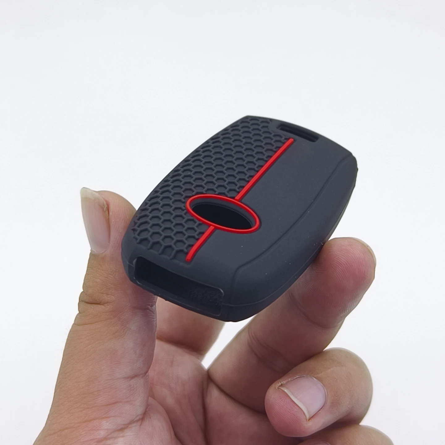 Xinyuexin Silicone Key Fob Case Cover for Kia Sportage K3 Picanto Sedona Optima 2 Button Smart Key Car Accessories 2 Pcs/lot