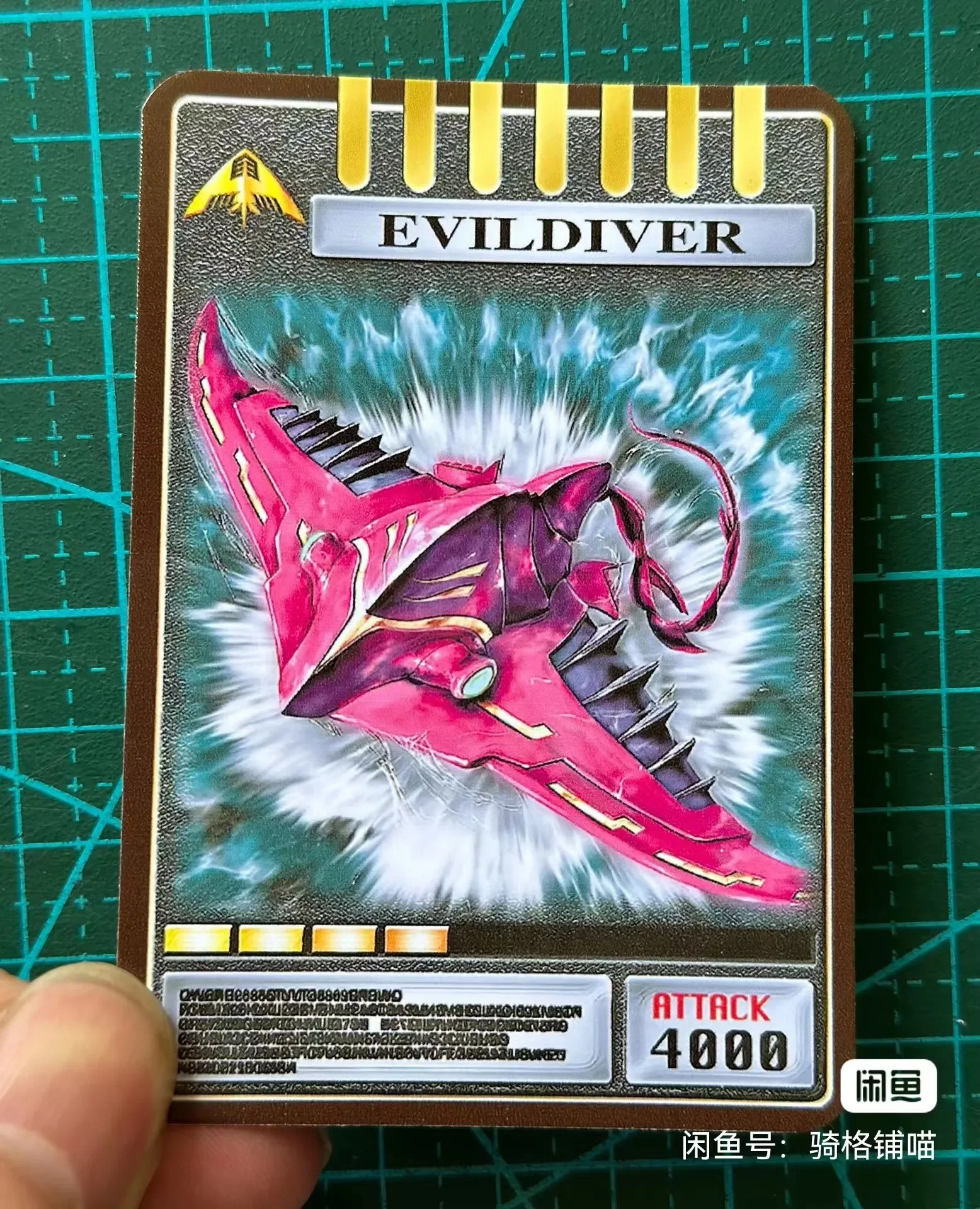 La carta di puntelli della carta di raccolta della carta dell\'avvento di guida del drago Dx originale Kamen Rider può essere collegata con la