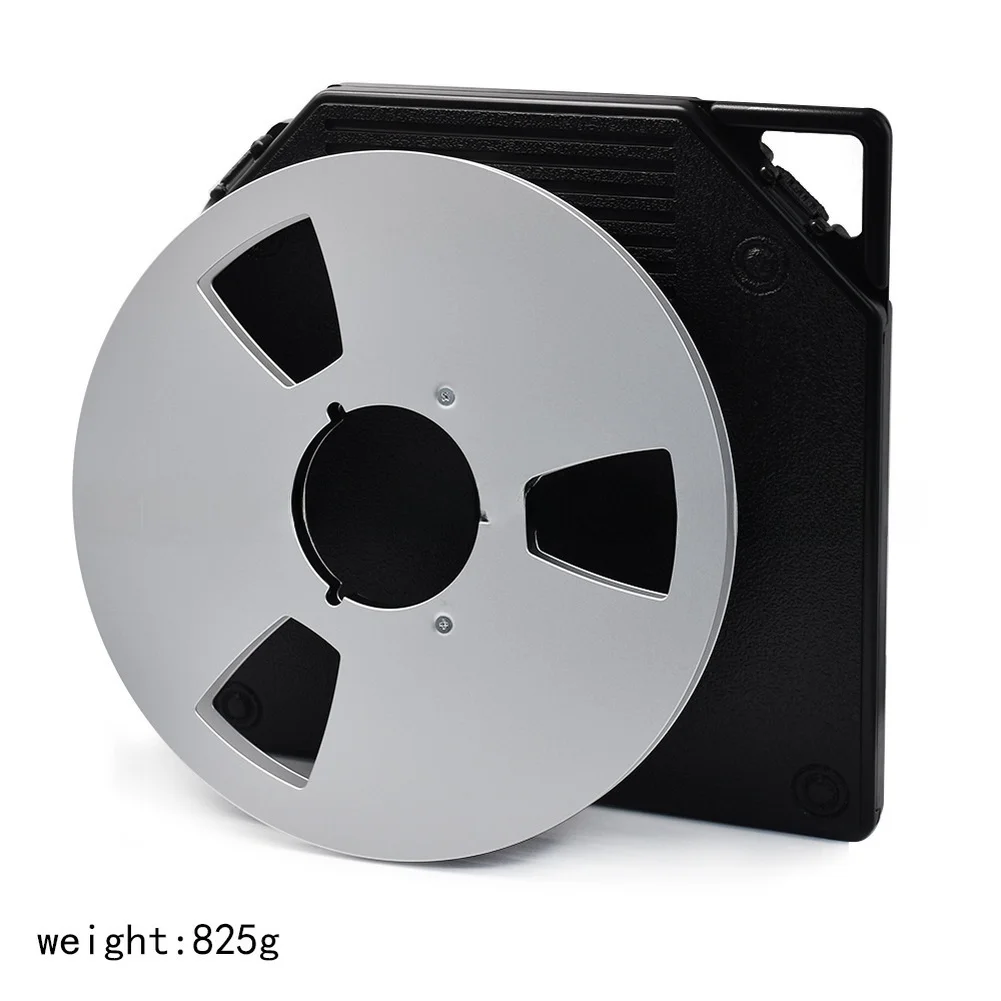 1Set 10 Inch Empty Tape Reel Storage Box Recorders Accessory For Various Reel-to-reel Tape Formats Metal Tool Parts ﻿