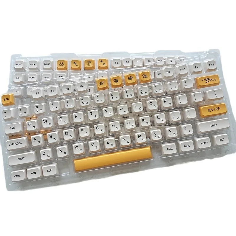 Text PBT material sublimation keycap 140 key small full set