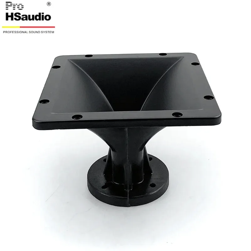 1pcs Audio Horn for Full Range Cabinet Compress Driver Size185L*185W*134H,Throat 1Inch
