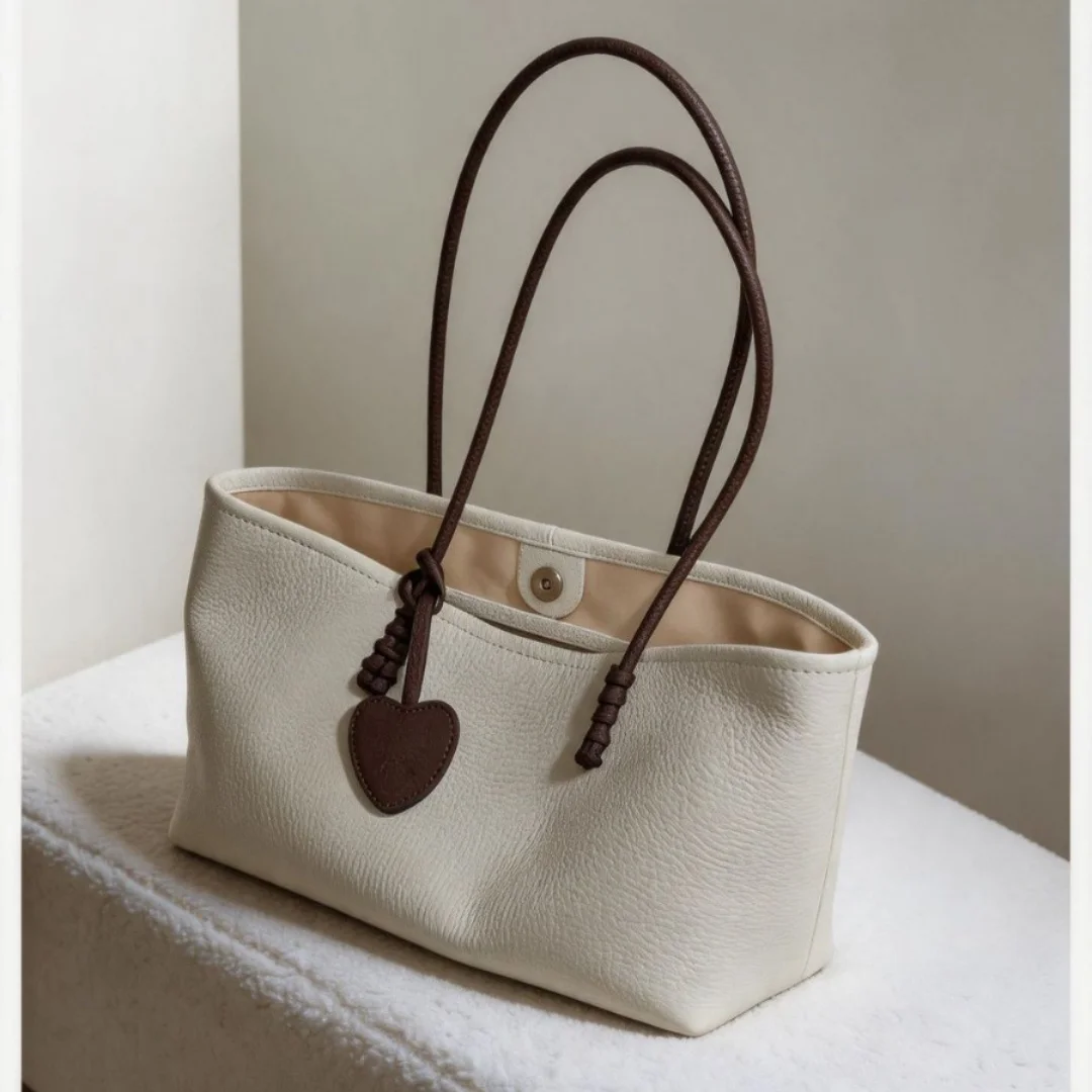 

Casual Tote Bags For Women Luxury Designer Handbags Purses 2026 New High Quality Genuine Leather Underarm Shoulder Bag ﻿