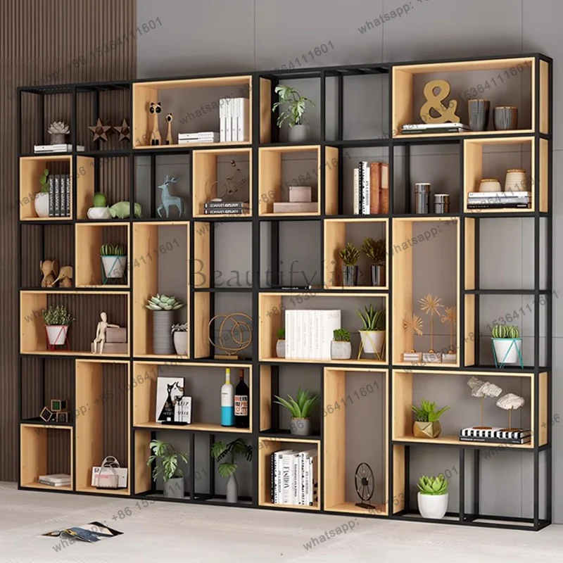 Metal Storage Living Room Cabinets Librero Curio Organizer Living Room Cabinets Display Wood Meuble De Rangement Home Furniture