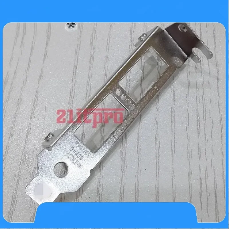 I/O IO シールドバックプレートインテル XL710BM2 EXL710QDA2 40 グラム光ファイバーネットワークカード XL710-QDA2 ショートバッフルブロック