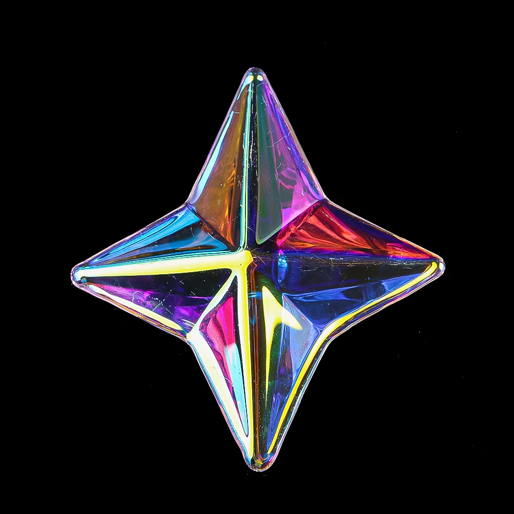 

Crystal Southern Cross Pendant Star Pattern Glass Charm Constellation Inspired Pendant Astronomy Jewelry Necklace Accessories