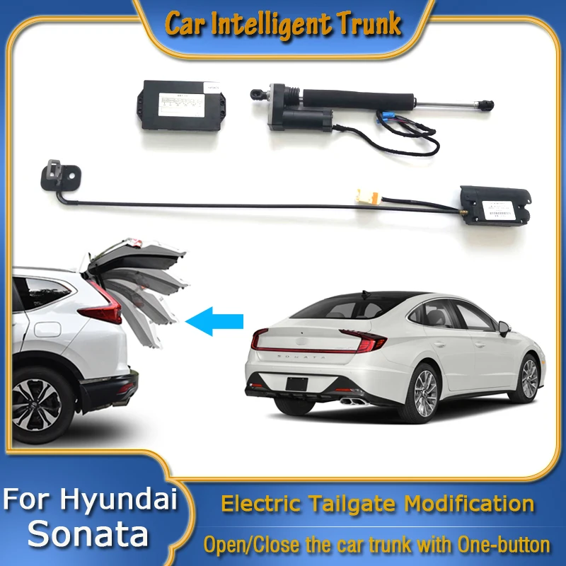 Per Hyundai Sonata DN8 2019 ~ 2024 Car Power Trunk apertura portellone elettrico di aspirazione Intelligent Tail Gate Lift Strut modifica