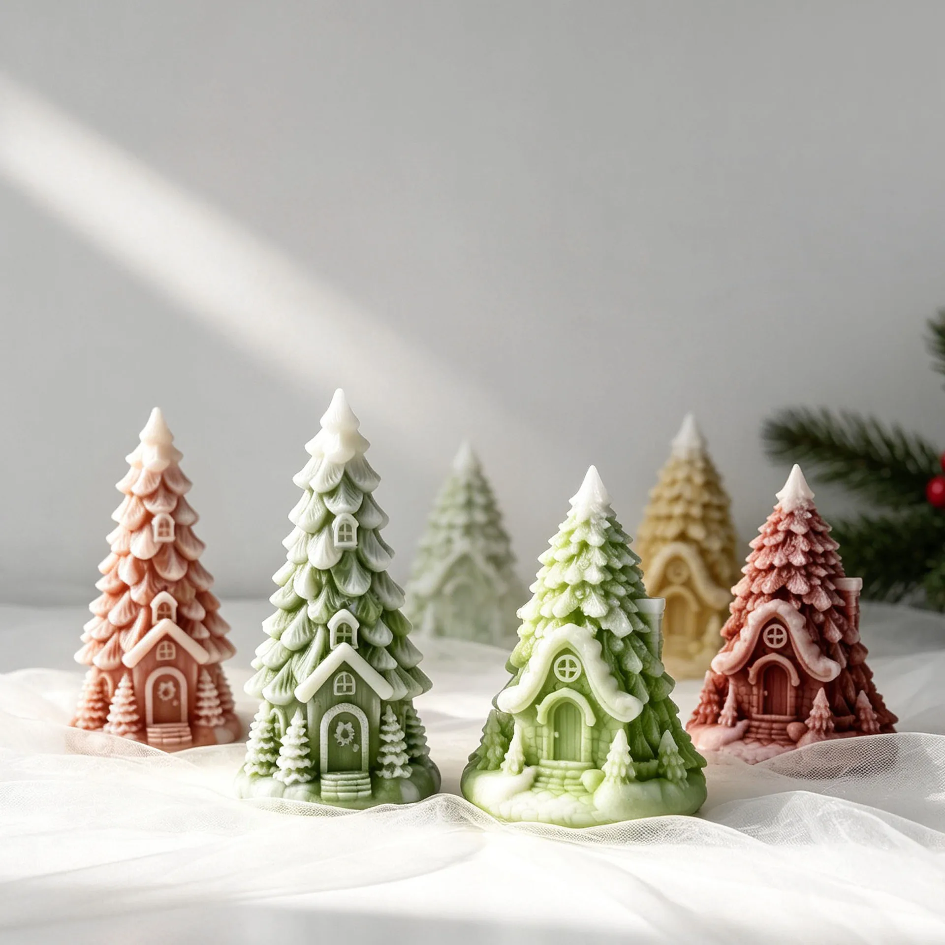 Christmas Candle Tree House De - огляд і ціна Art Craft House Making