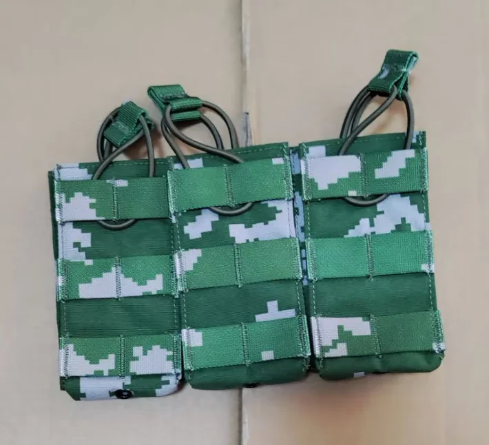 Russian Birch Camouflage 3 Magazine Pouches Green
