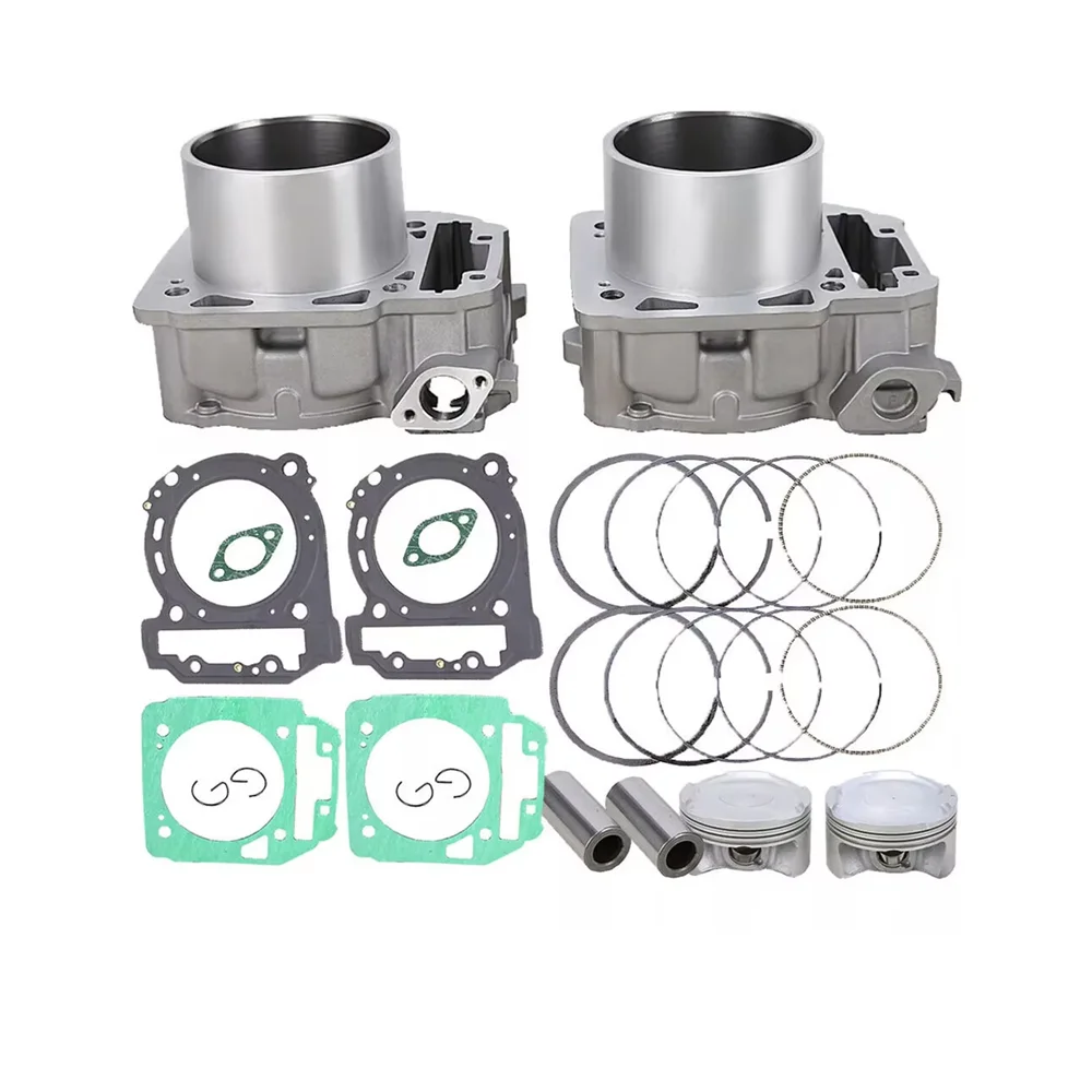 Motorcycle Cylinder 91mm Piston Gasket STD Kit For BRP Can-Am Outlander 1000 4x4 6X6 T3 EFI 1000cc 2011-2021 420623566 420413200