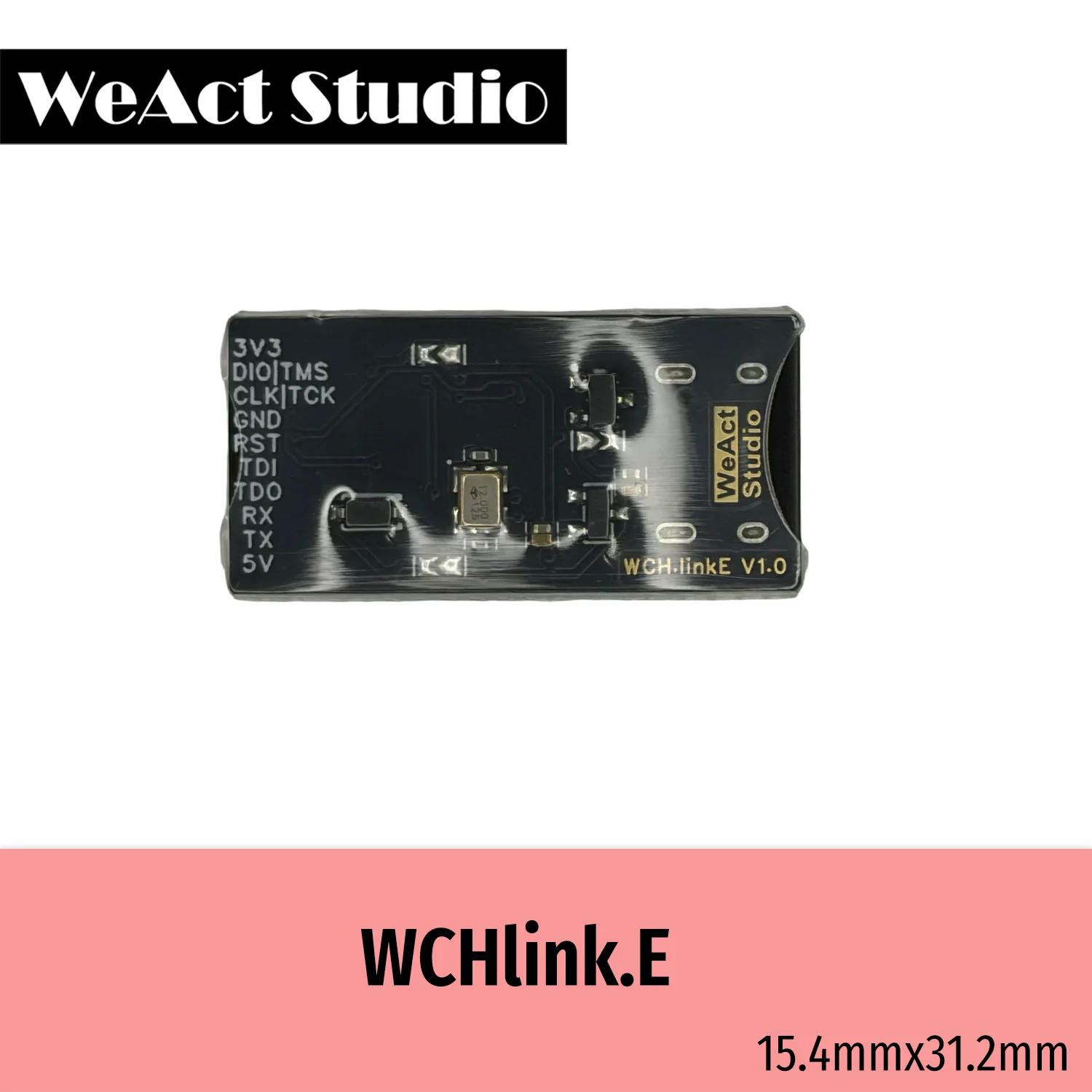 WCHLinkE Programmer & Debugger, compatible with all WCH chips and serial ports.
